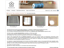 Tablet Screenshot of haus-bus.de
